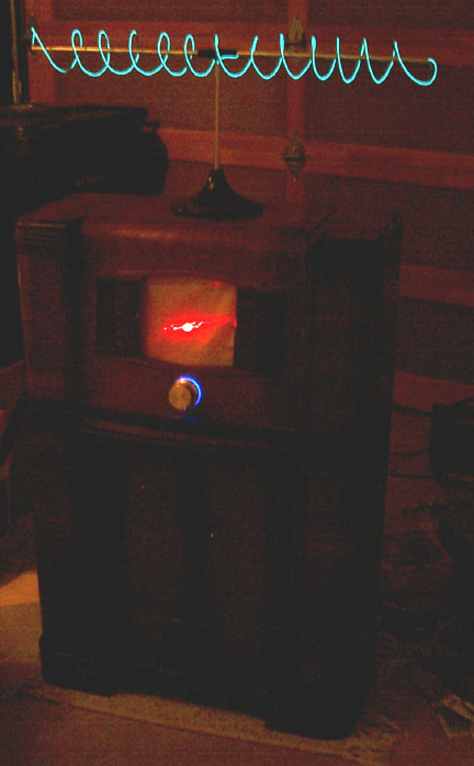 Radio Free Quasar at night